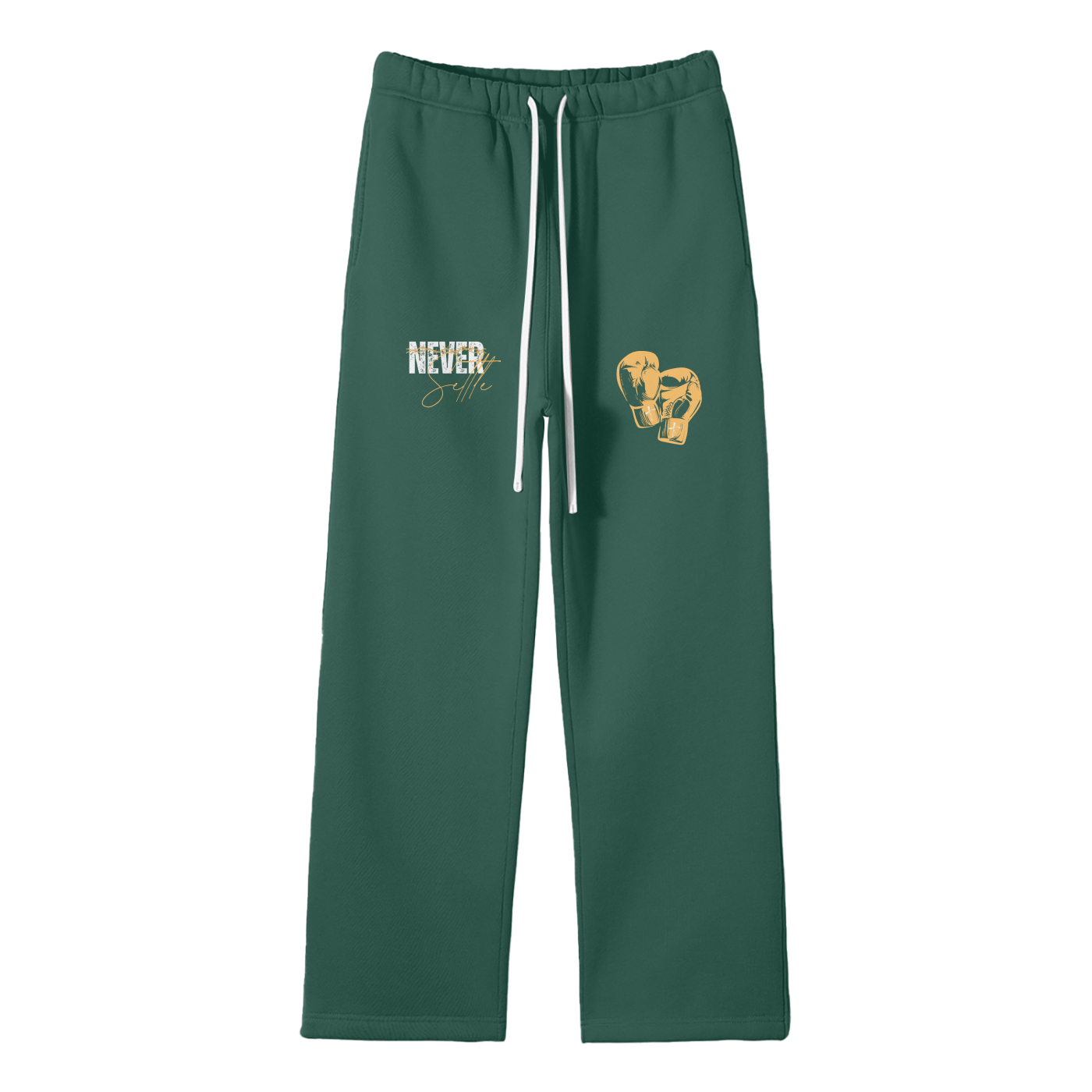 Never Settle | Psalm 144:1 Fleece Sweatpants