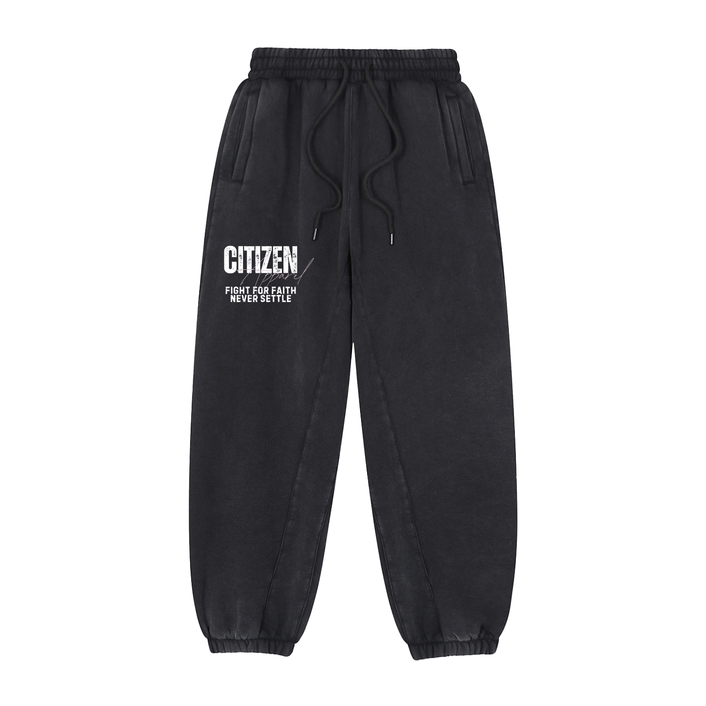 Never Settle | Romans 8:37 Jogger Sweatpants