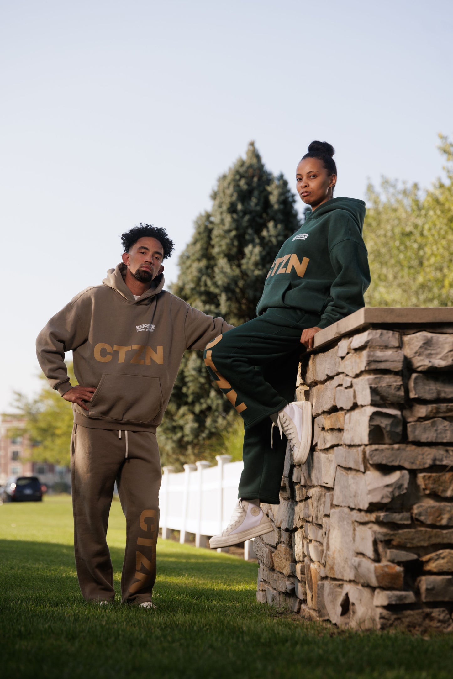 Oversize CTZN Fleeced Hoodie