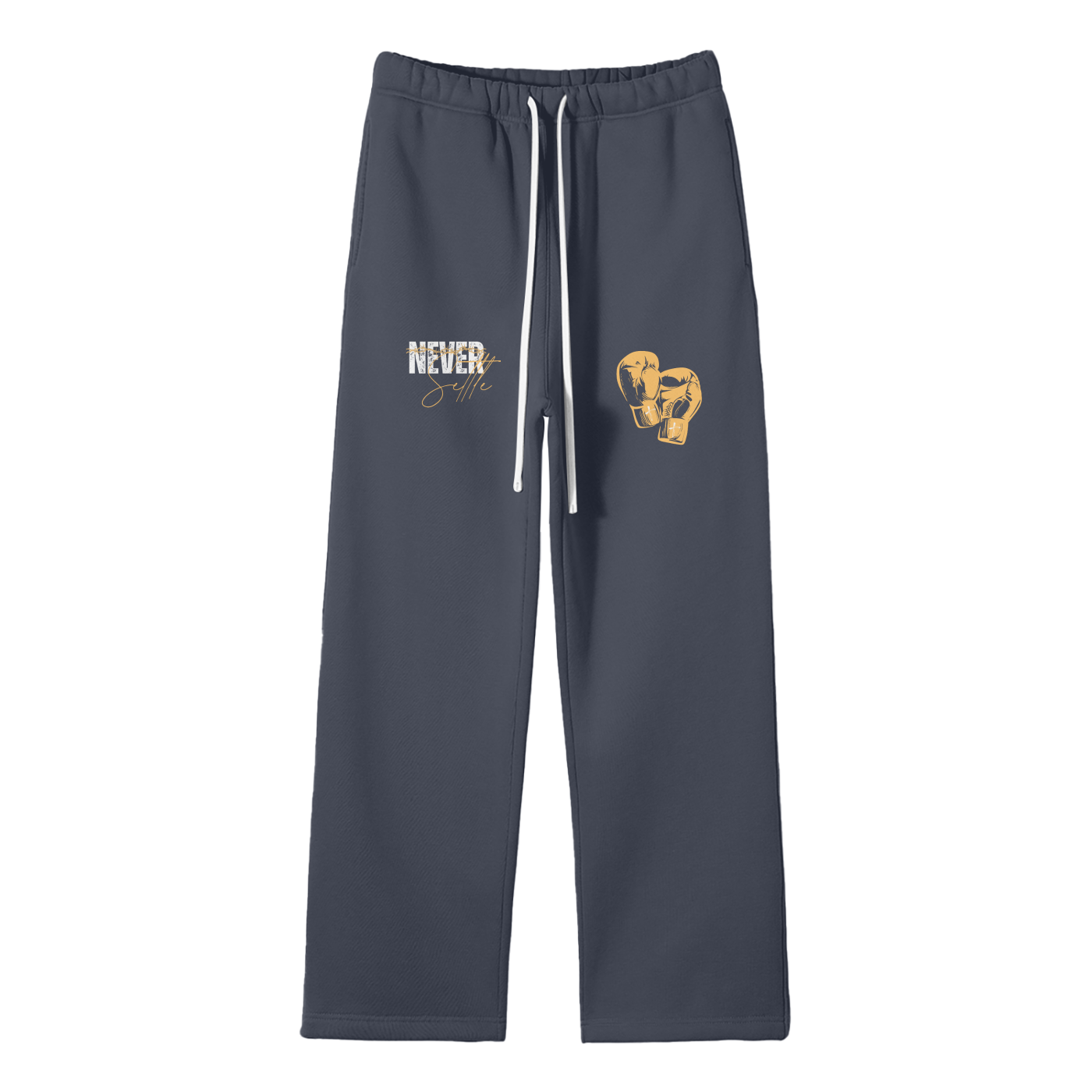 Never Settle | Psalm 144:1 Fleece Sweatpants