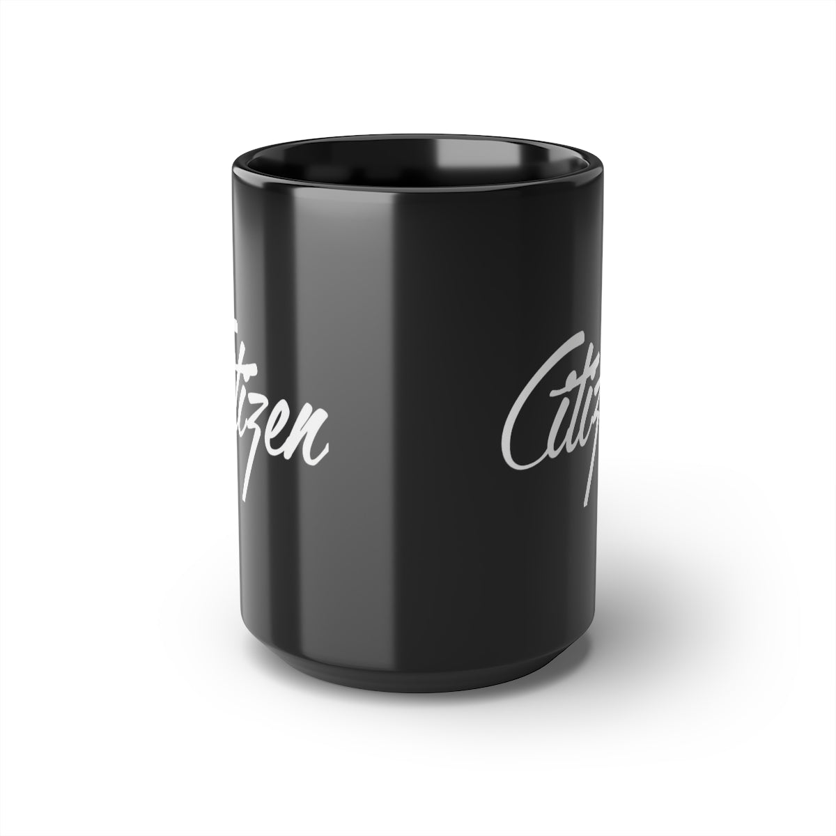 Citizen Black Mug, 15oz