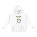 FORGED IN FIRE Oversize Fleeced Hoodie (WHITE)