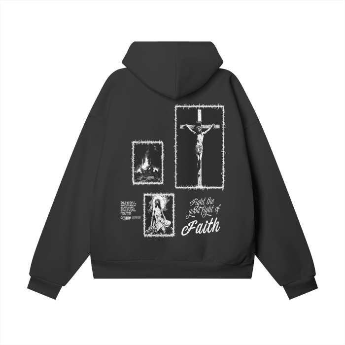 Jesus Oversized Heavyweight Hoodie