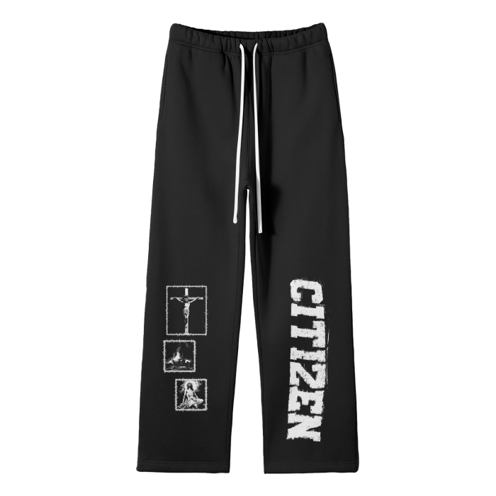 Jesus Fleece Straight Leg Sweats