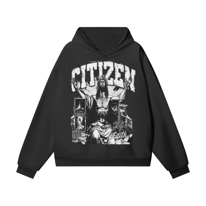 Jesus Oversized Heavyweight Hoodie