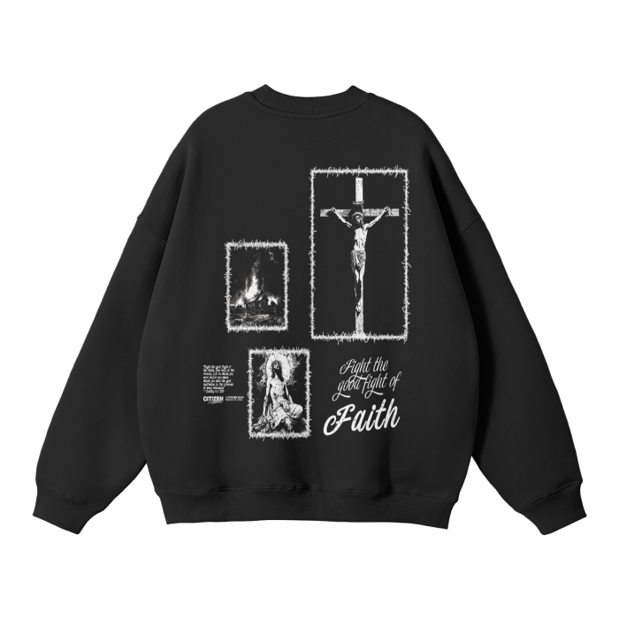 Jesus Oversized Crewneck