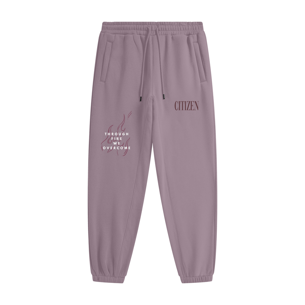 FORGED IN FIRE Unisex Heavyweight Fleece Joggers (ASH PURPLE)
