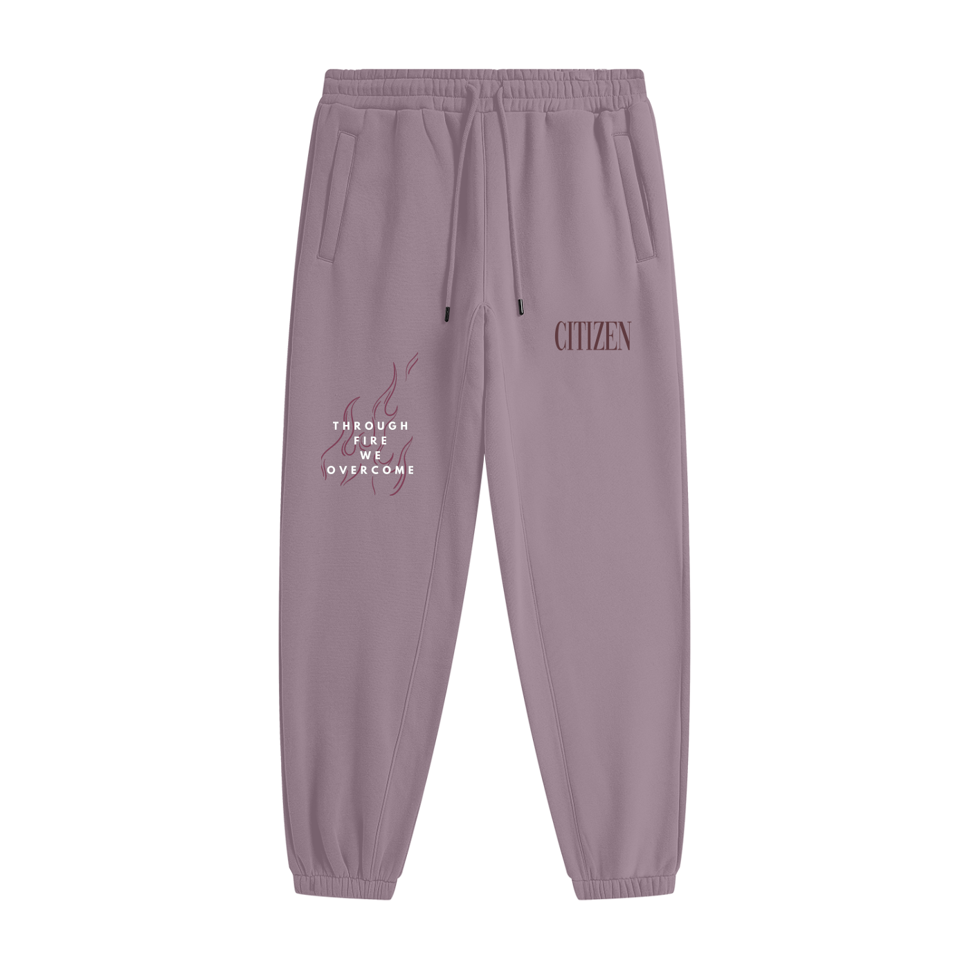 FORGED IN FIRE Unisex Heavyweight Fleece Joggers (ASH PURPLE)