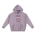 FORGED IN FIRE Oversize Fleeced Hoodie (ASH PURPLE)