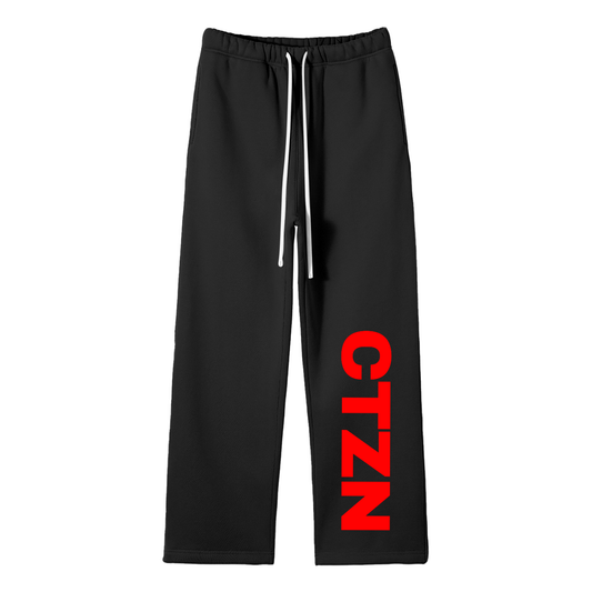 Oversize CTZN Fleeced Straight leg sweats