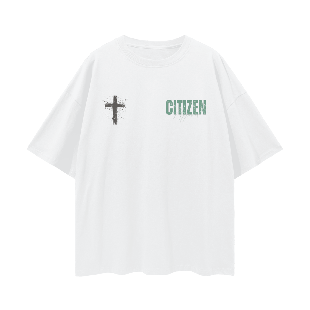 Never Settle | Psalm 18:39 Premium Oversized Tee
