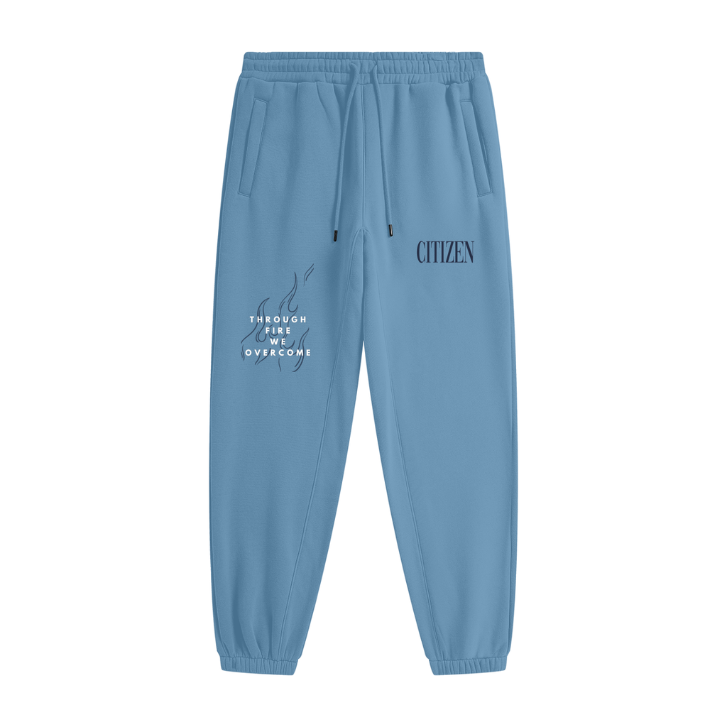 FORGED IN FIRE Unisex Heavyweight Fleece Joggers (MEDIUM BLUE)