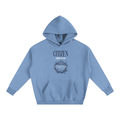 FORGED IN FIRE Oversize Fleeced Hoodie (MEDIUM BLUE)