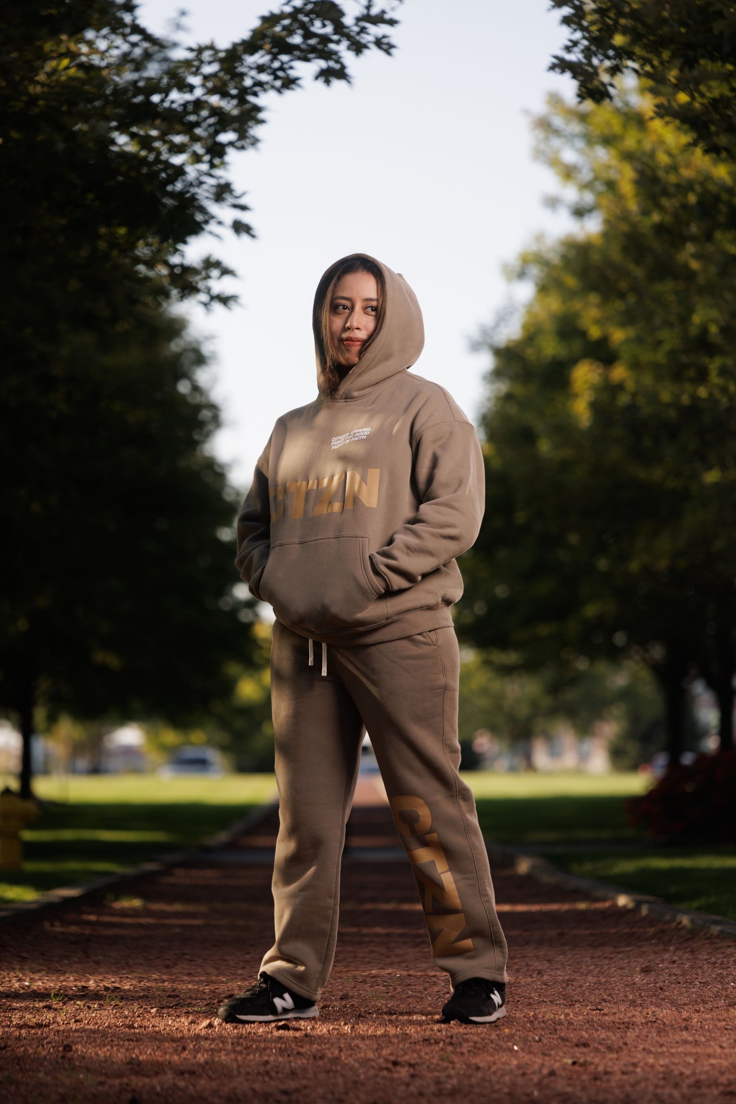Oversize CTZN Fleeced Hoodie