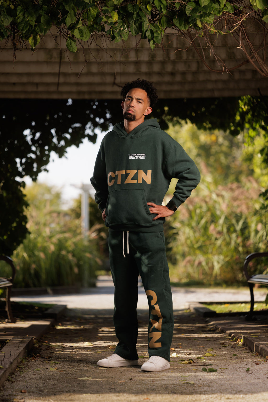Oversize CTZN Fleeced Hoodie