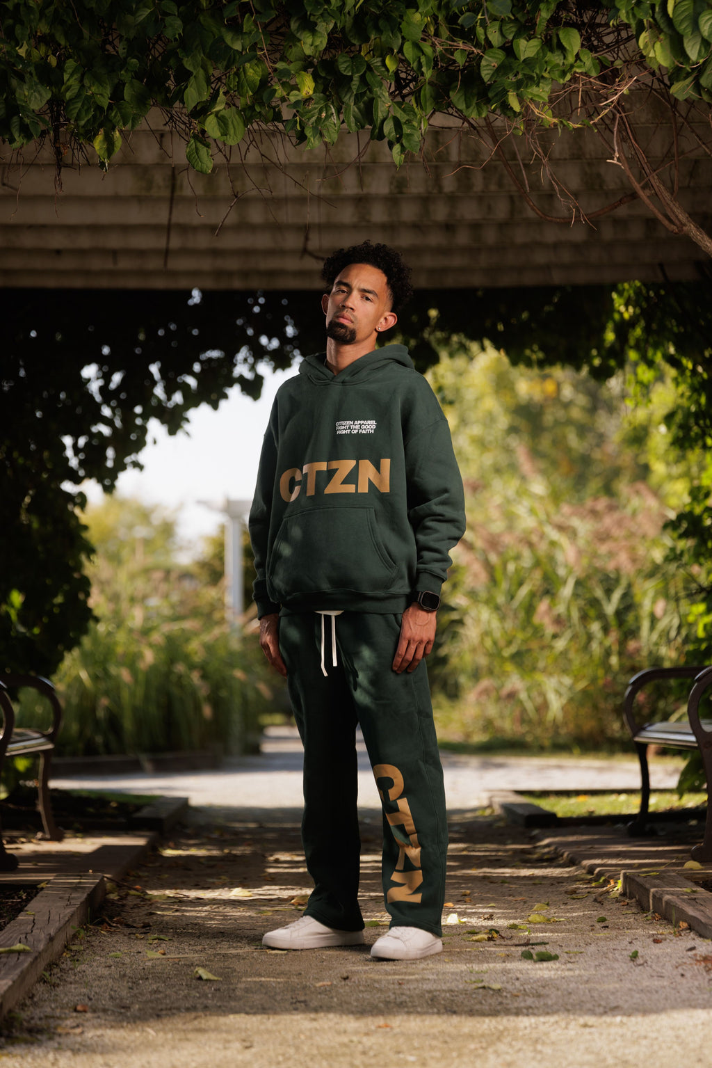 Oversize CTZN Fleece Straight leg sweats