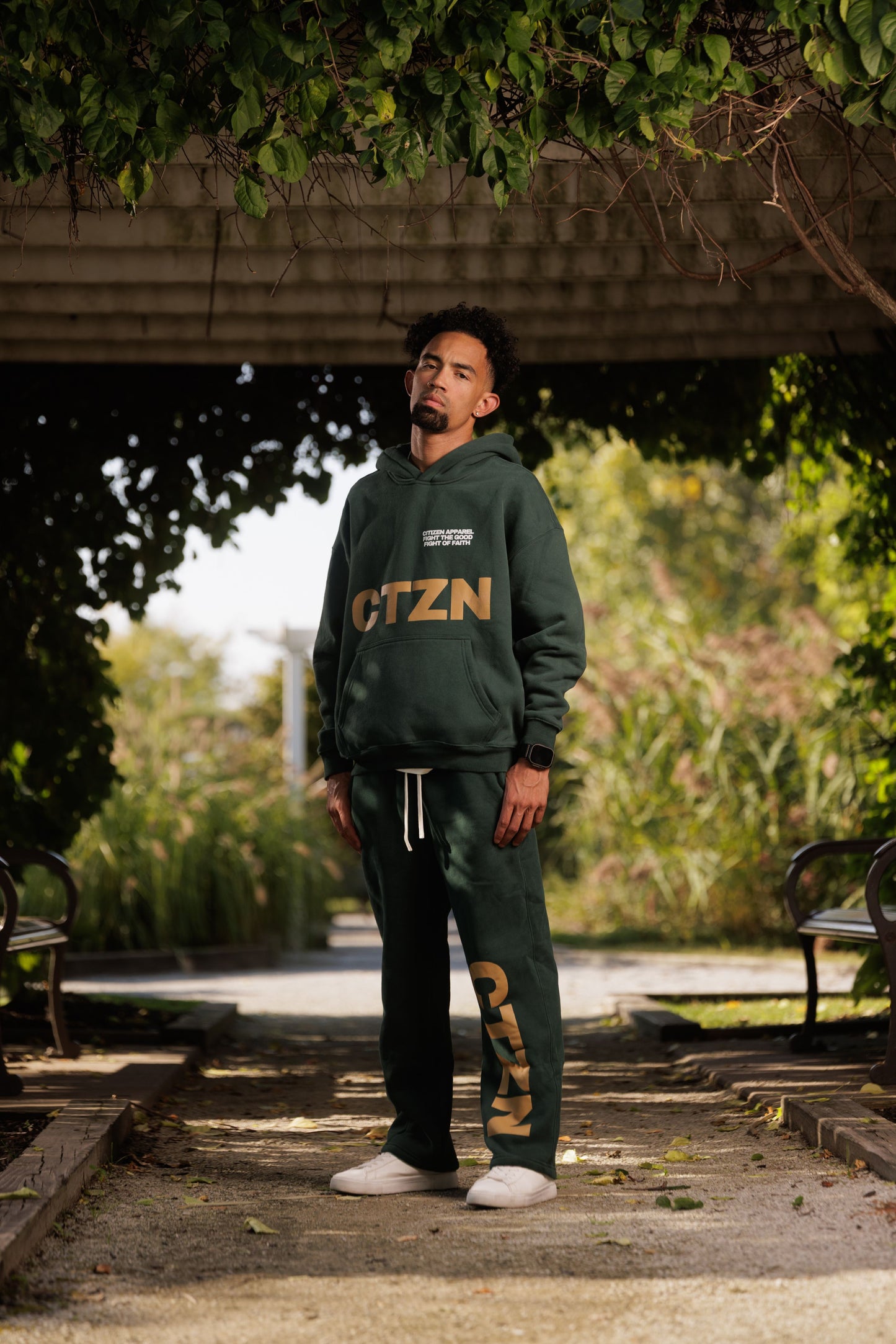 Oversize CTZN Fleece Straight leg sweats