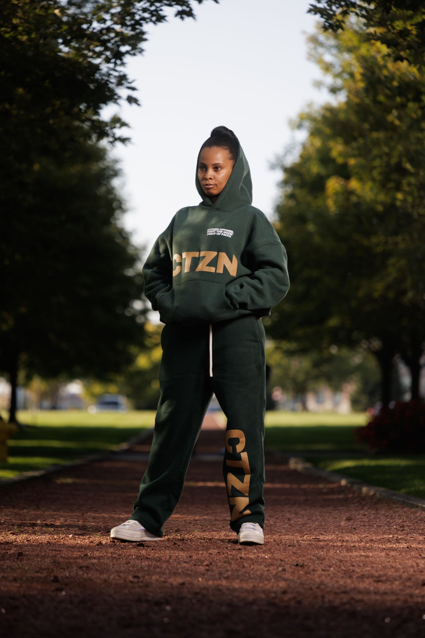 Oversize CTZN Fleeced Hoodie