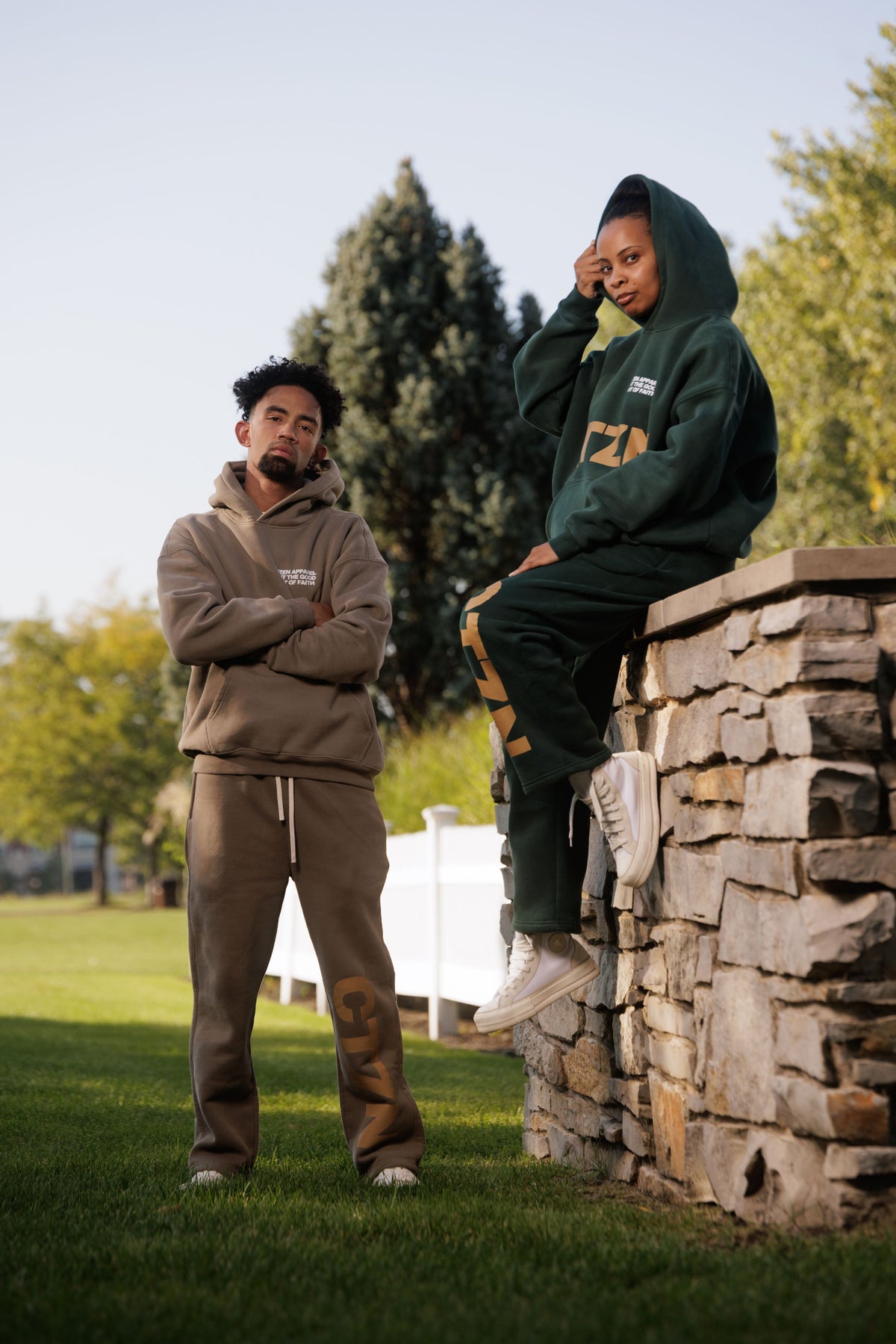 Oversize CTZN Fleece Straight leg sweats
