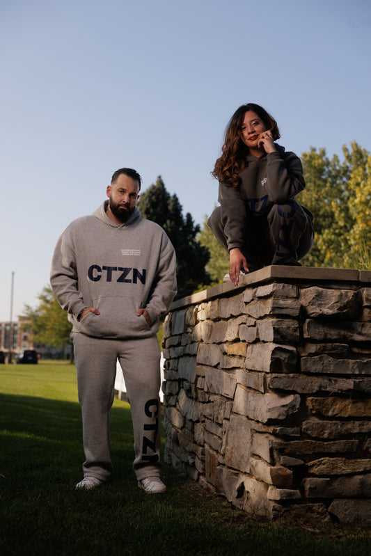 Oversize CTZN Fleece Straight leg sweats