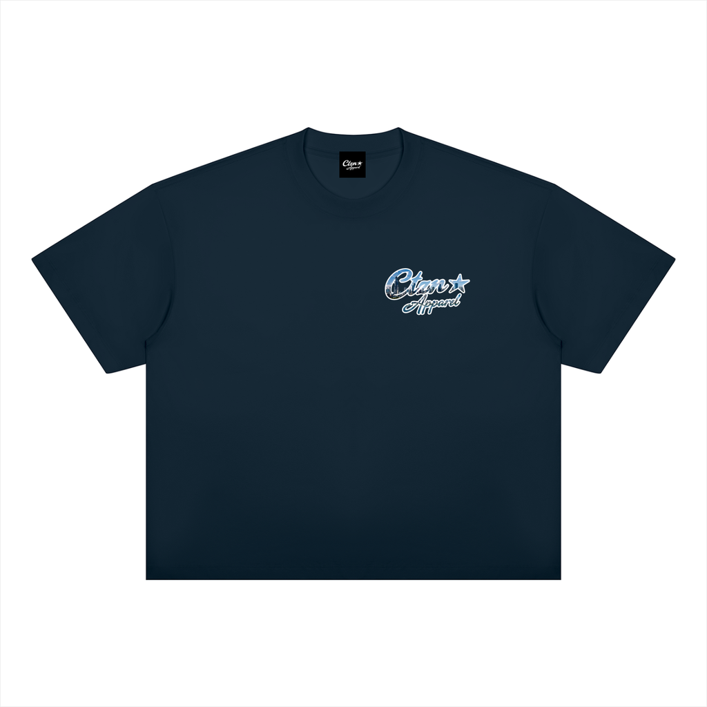 “Jesus Over All” Chicago Boxy Drop Shoulder T-Shirt