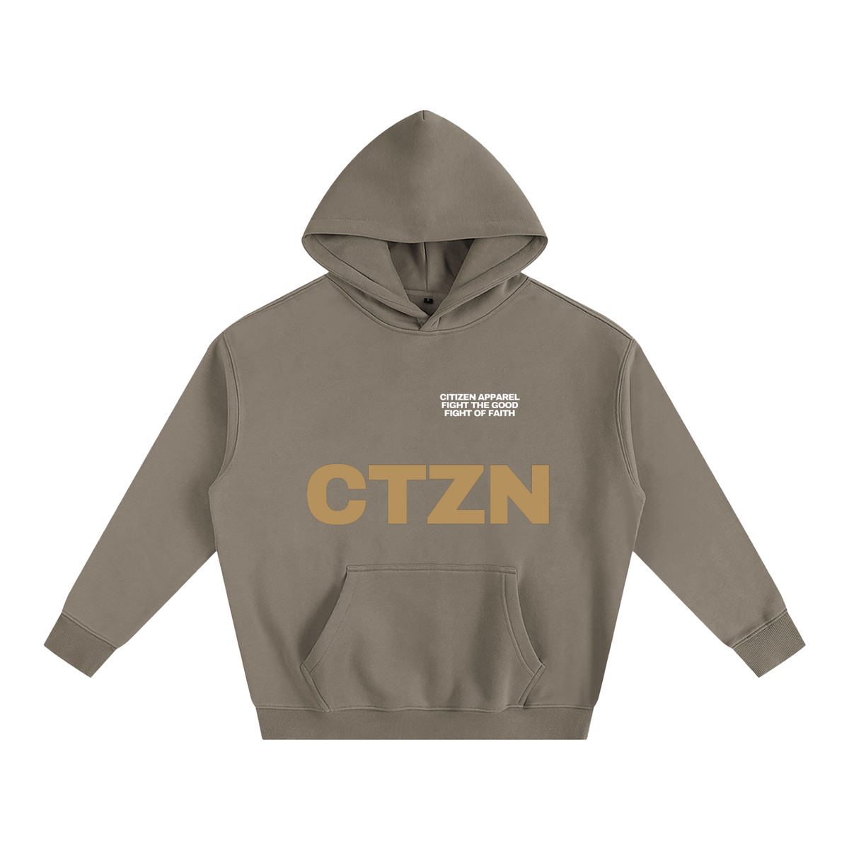 Oversize CTZN Fleeced Hoodie