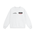 Never Settle | Joshua 1:9 Premium Oversized Crewneck