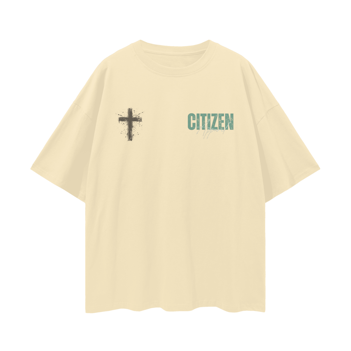 Never Settle | Psalm 18:39 Premium Oversized Tee