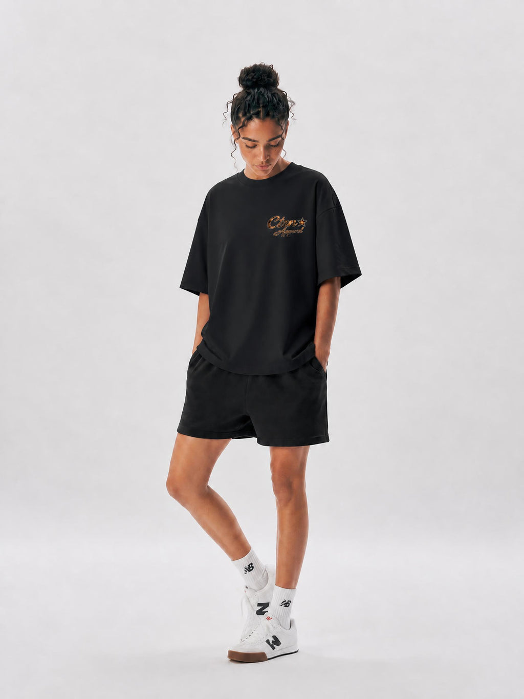 “Jesus Over All” Lion of Judah Boxy Drop Shoulder T-Shirt
