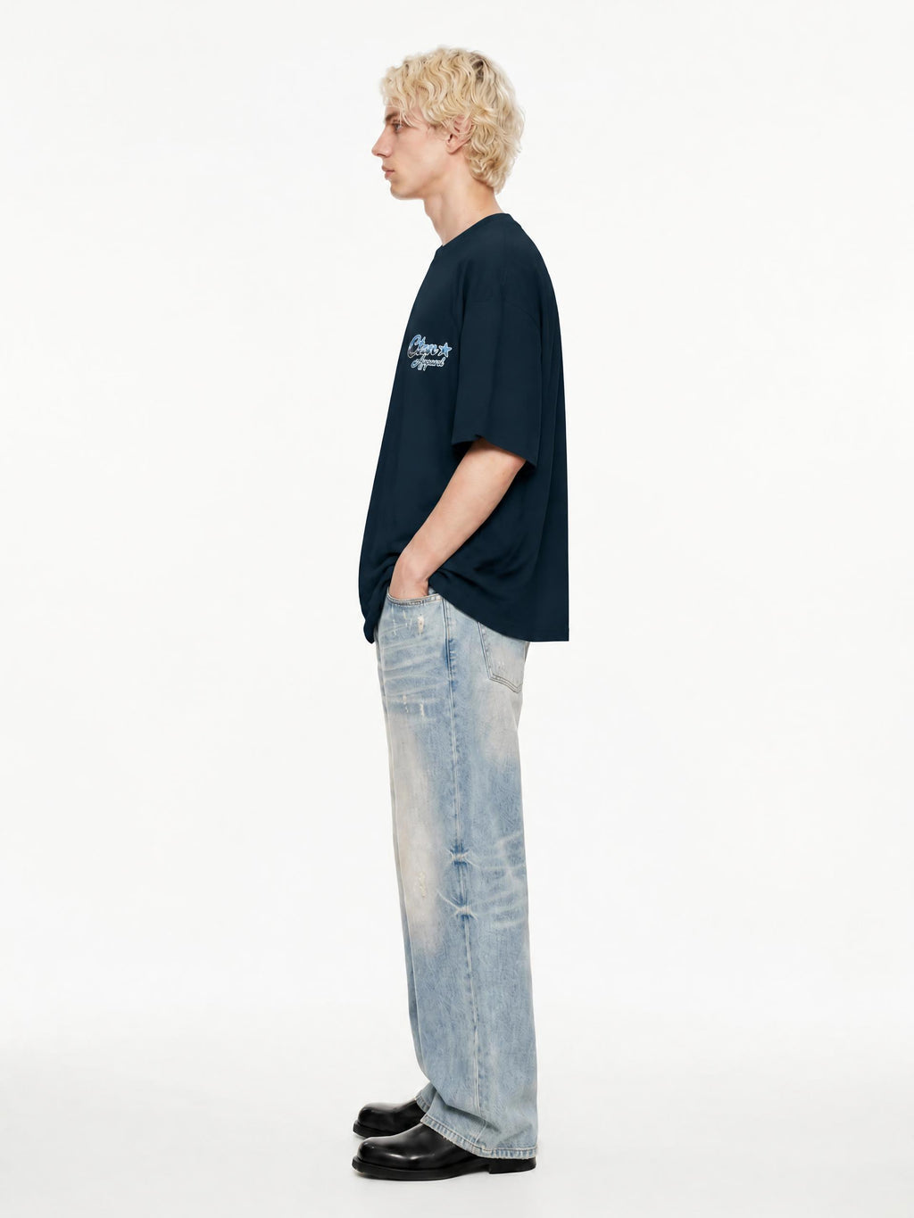 “Jesus Over All” Chicago Boxy Drop Shoulder T-Shirt