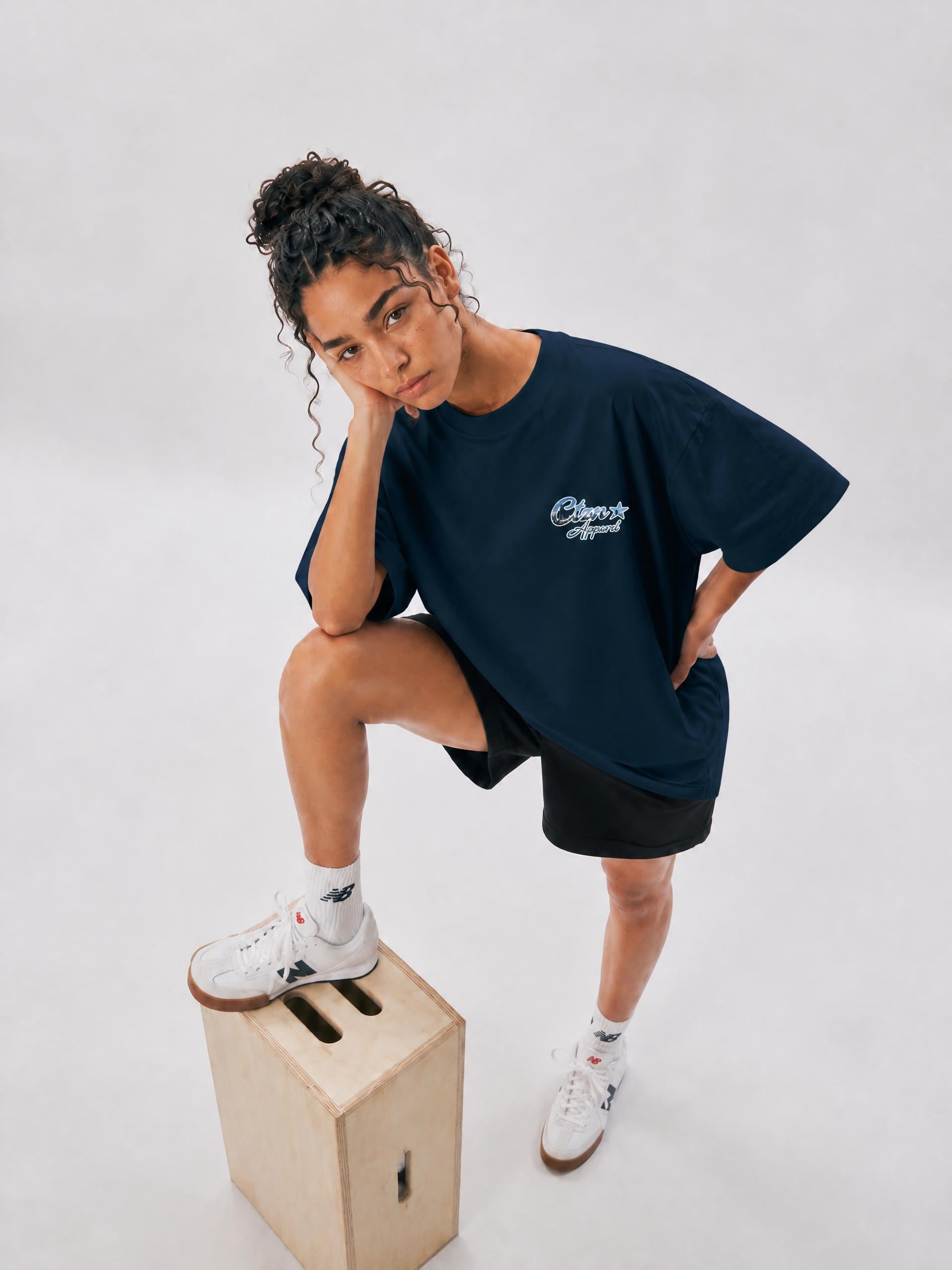 “Jesus Over All” Chicago Boxy Drop Shoulder T-Shirt